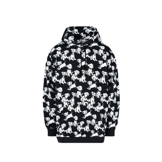 Sweat-shirt noir en coton Céline