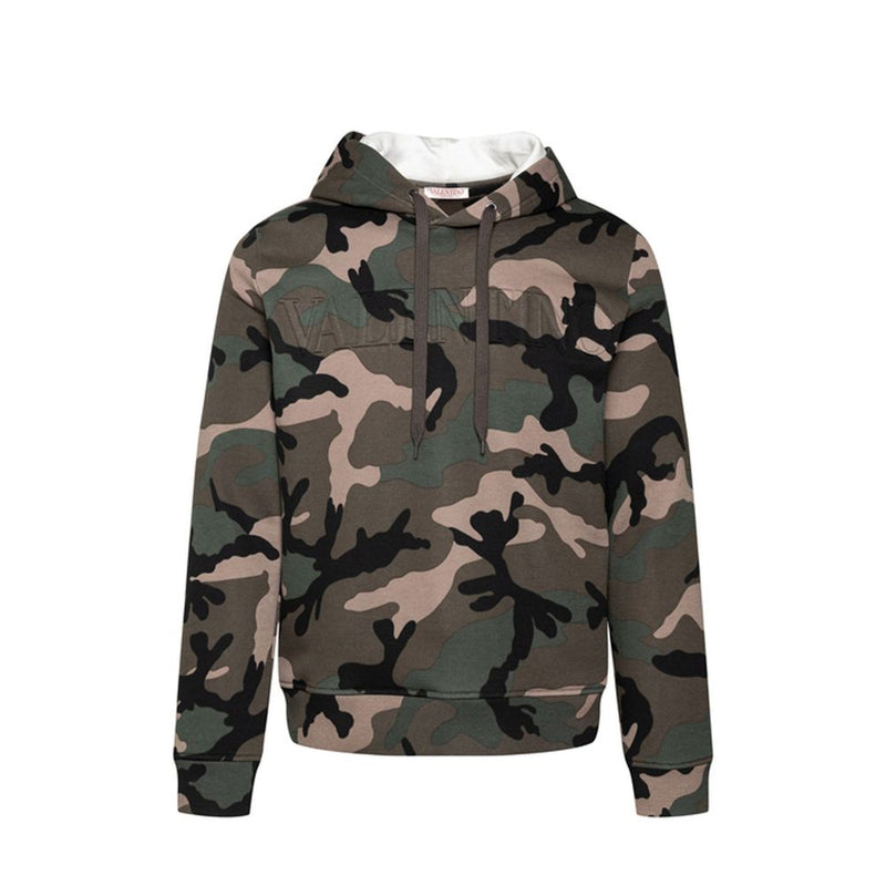 Valentino Bicolor Cotton Sweatshirt for Men - Stylish & Comfortable