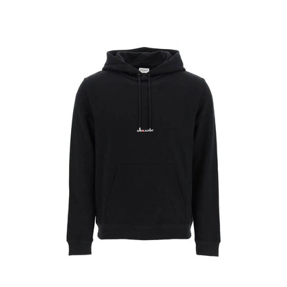 Saint Laurent Zwarte Katoenen Sweatshirt