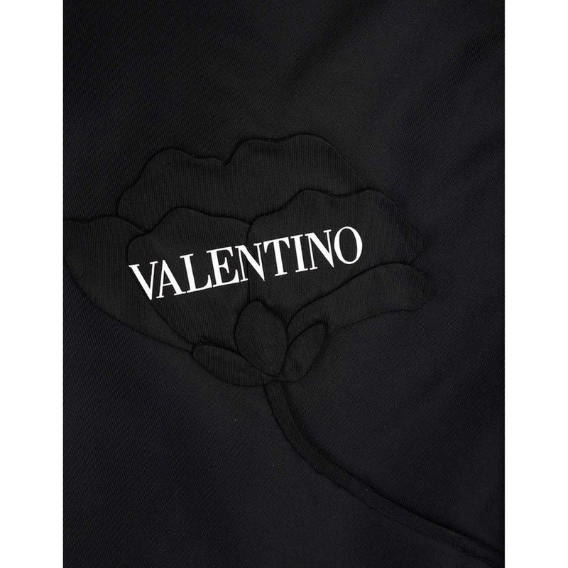 Valentino Garavani Black Nylon Bermuda Shorts for Men