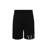 Valentino Black Modal Shorts for Men - Luxurious Comfort