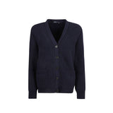 Prada Blue Cotton Cardigan for Women