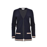 Thom Browne Blue Cotton Cardigan for Women