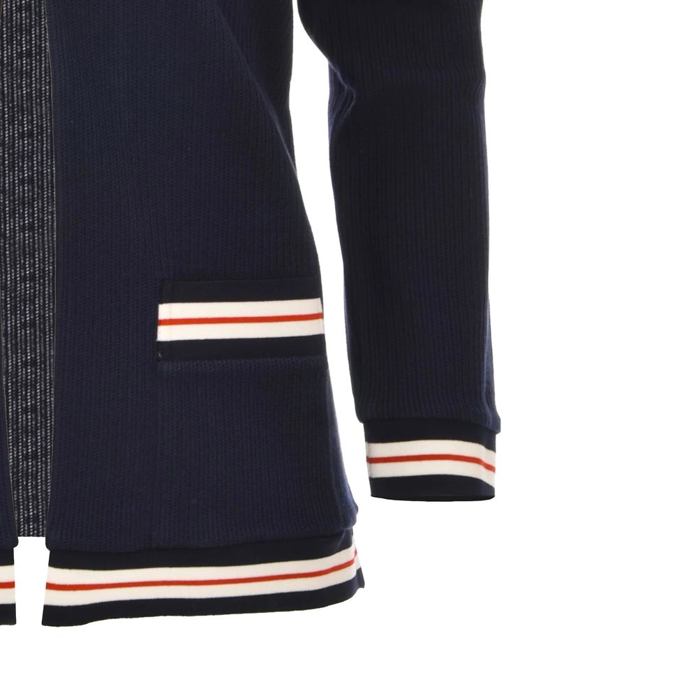 Thom Browne Blue Cotton Cardigan for Women