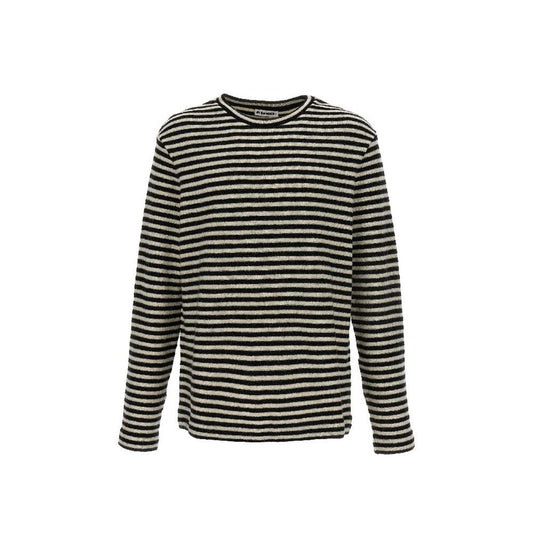 Jil Sander Wit Wollen T-shirt Met Lange Mouwen