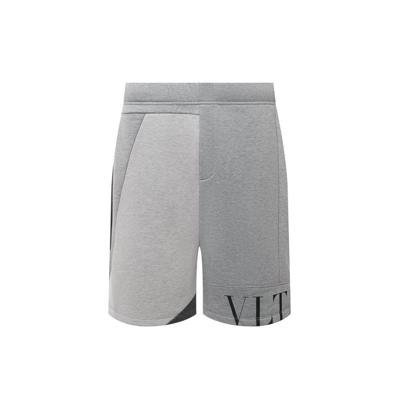 Valentino Garavani Gray Modal Shorts for Men - XL