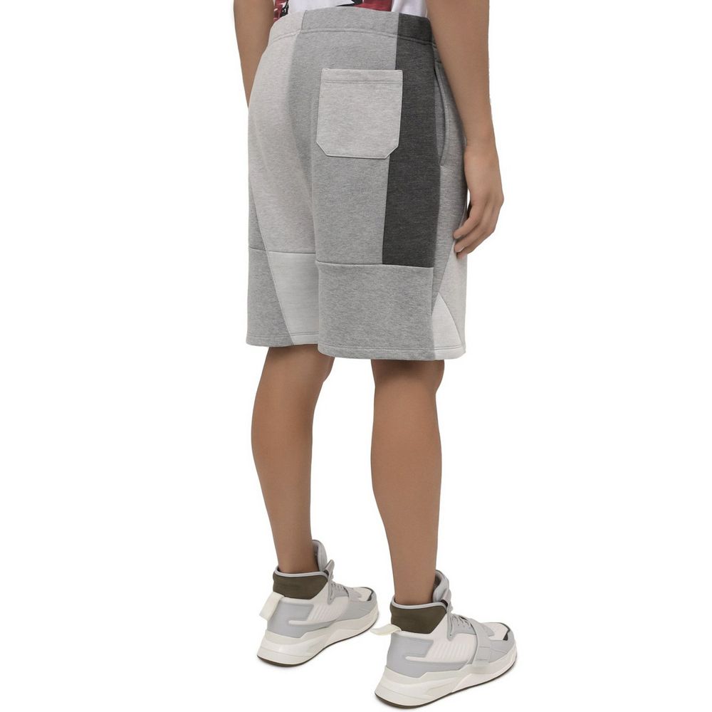 Valentino Garavani Gray Modal Shorts for Men - XL