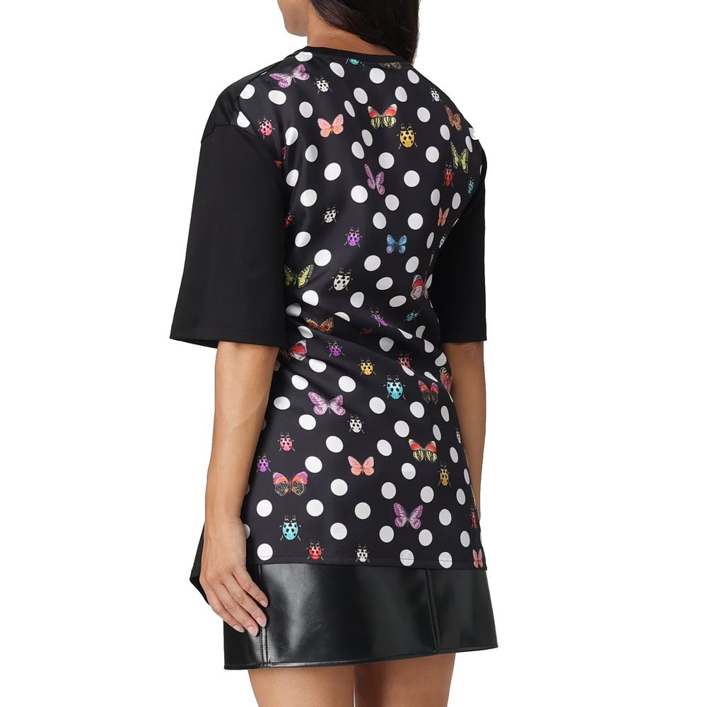 Versace Black Cotton T-Shirt for Women
