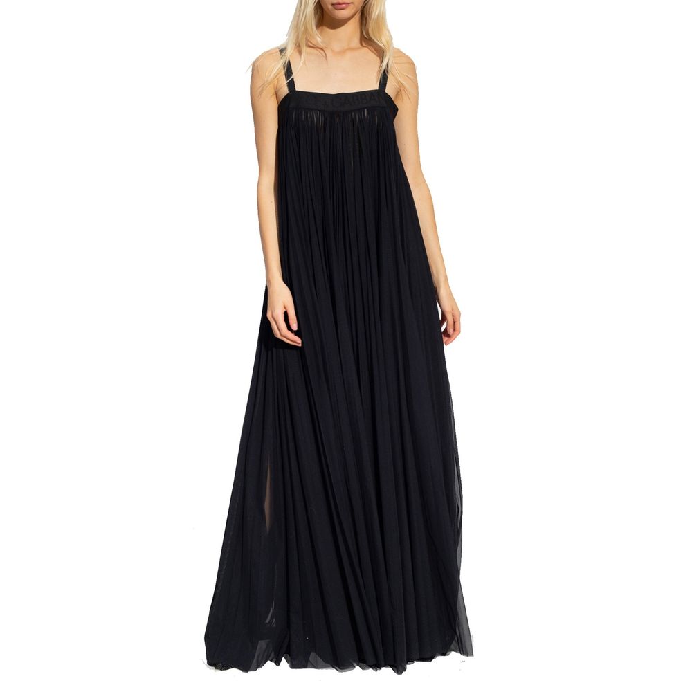 Dolce & Gabbana Black Cotton Casual Dress for Women
