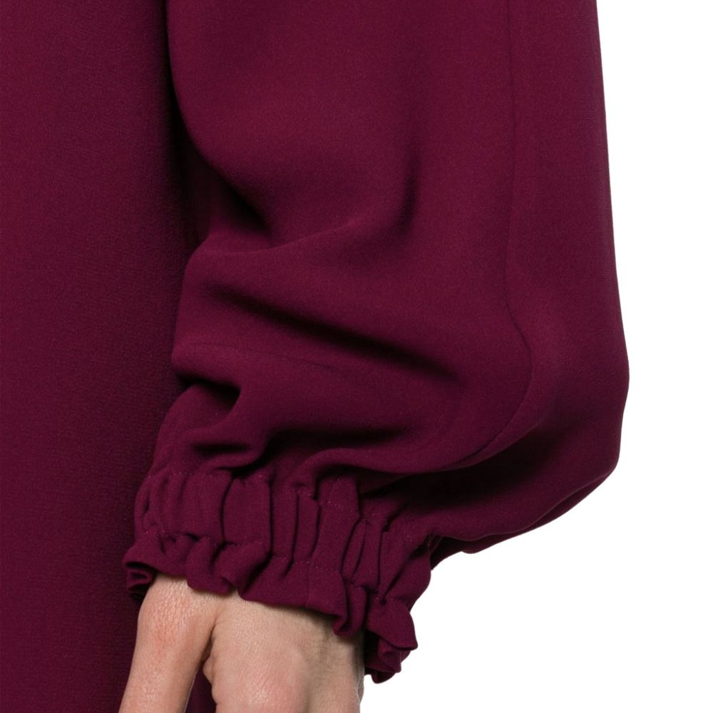 Fendi Purple Silk Casual Dress for Women