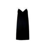 Loewe Black Cotton Cocktail Dress - Elegant Sleeveless Design