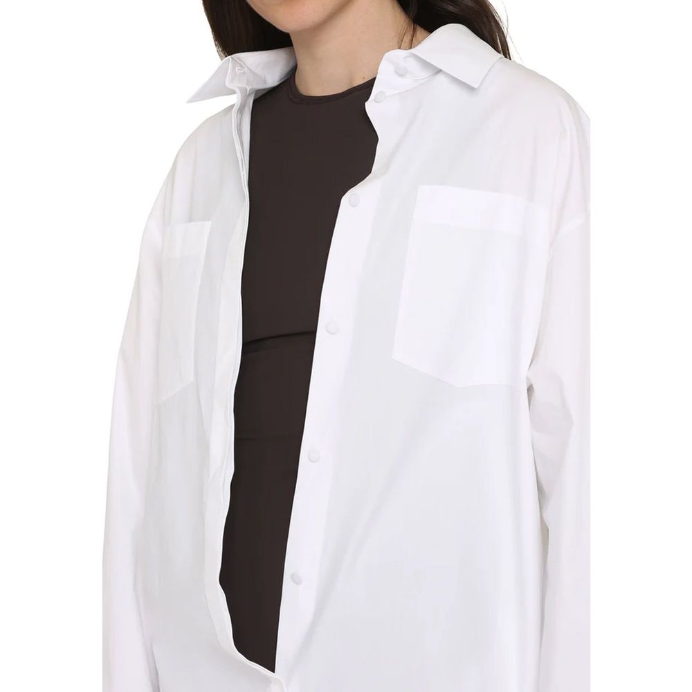 Valentino White Cotton Casual Dress for Women