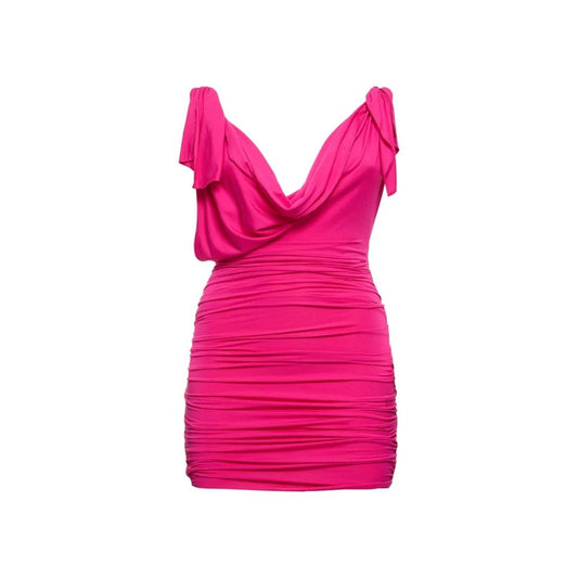 The Attico Multicolor Elastane Casual Dress for Women