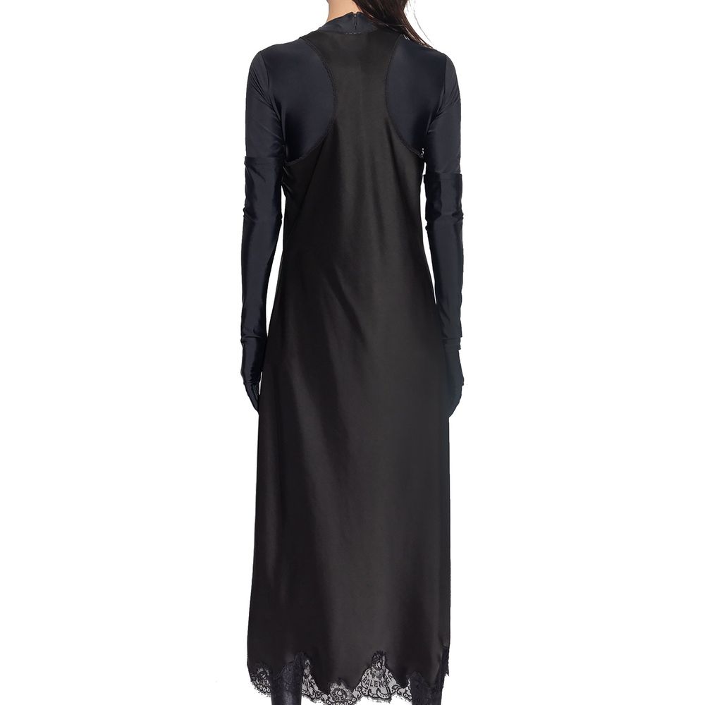 Balenciaga Black Acetate Casual Dress for Women