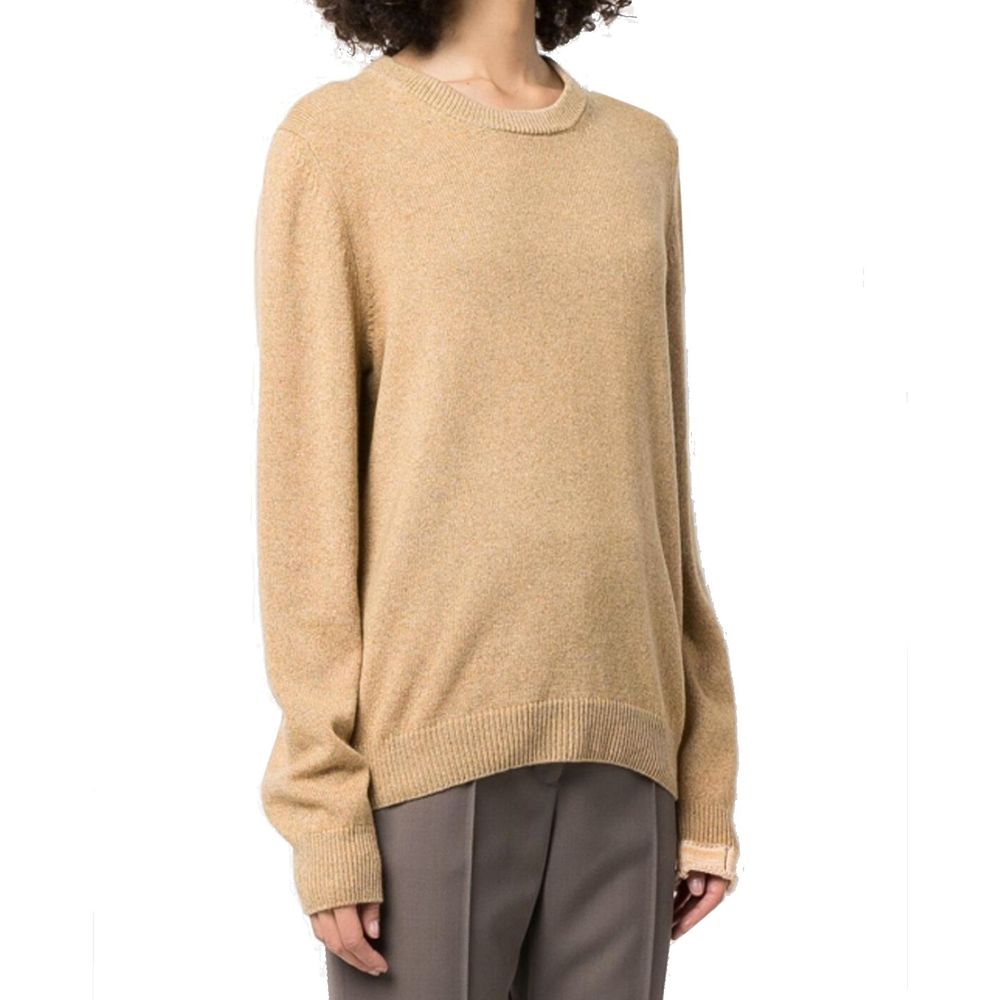Maison Margiela Brown Cashmere Sweatshirt - Luxurious Comfort