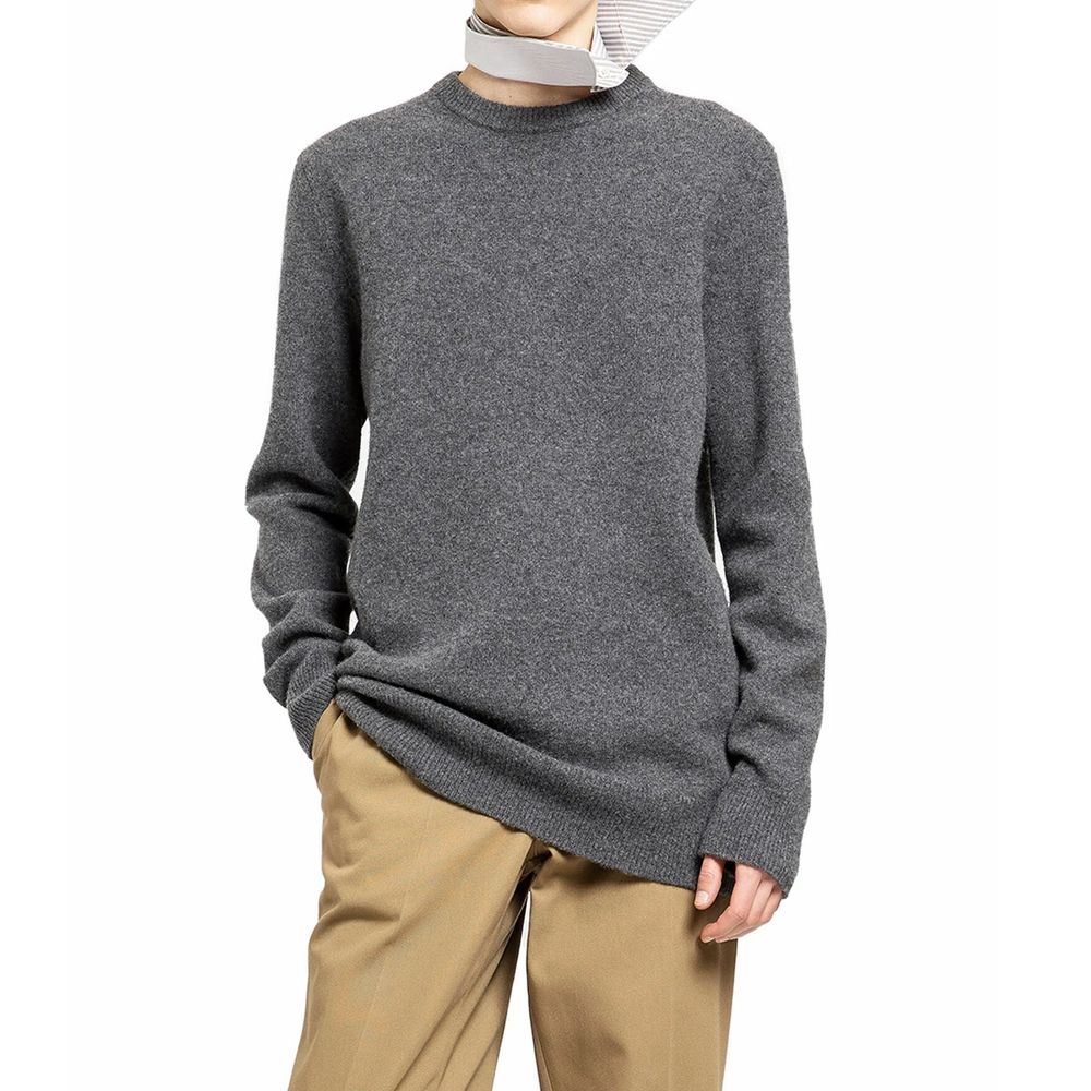 Maison Margiela Gray Wool Sweatshirt for Men
