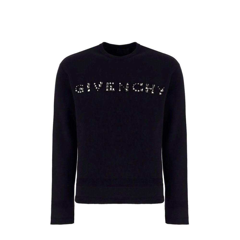 Givenchy Black Cotton Sweatshirt for Men
