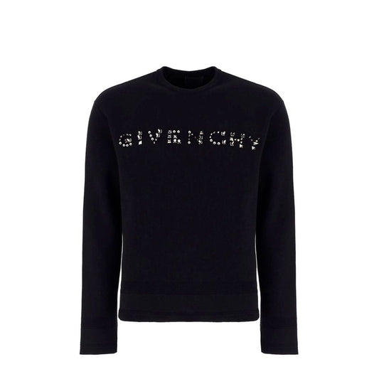 Givenchy Black Cotton Sweatshirt for Men
