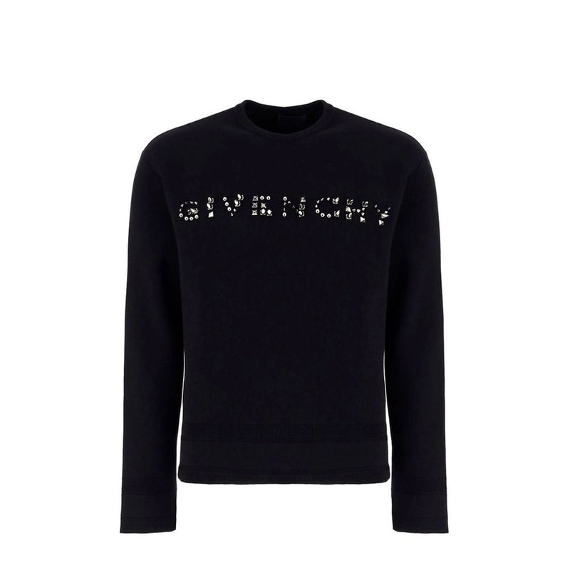 Givenchy Black Cotton Sweatshirt for Men