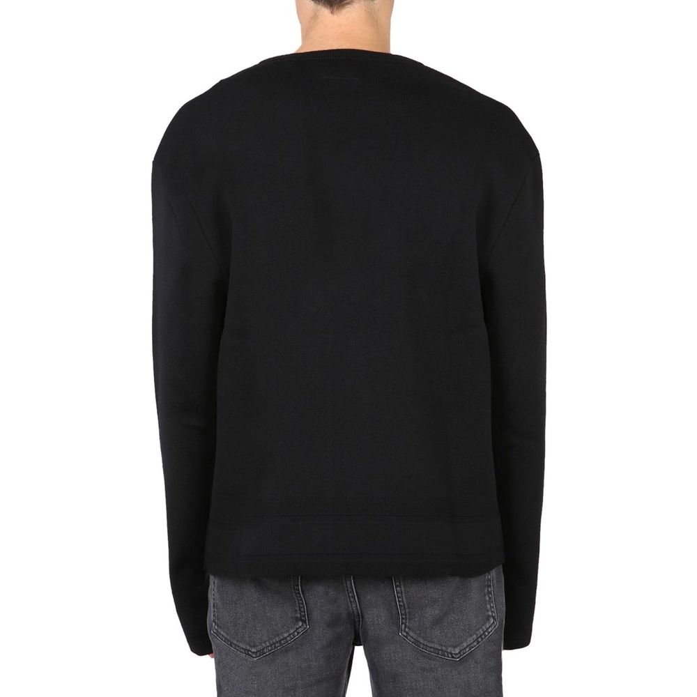 Givenchy Black Cotton Sweatshirt for Men