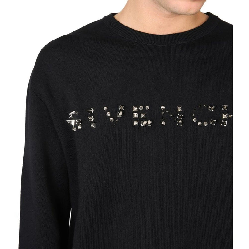 Givenchy Black Cotton Sweatshirt for Men