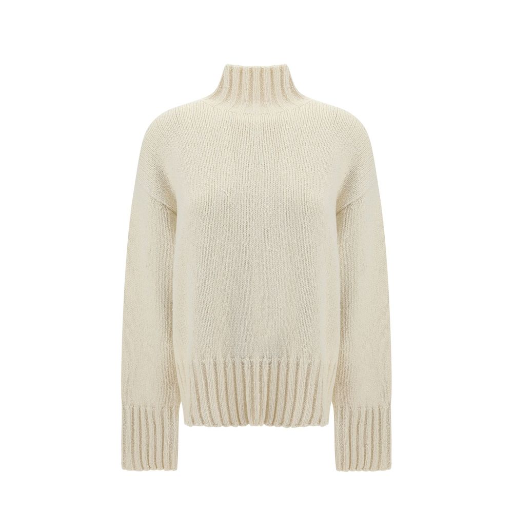 Jil Sander White Silk Sweatshirt for Women