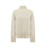 Jil Sander White Silk Sweatshirt for Women