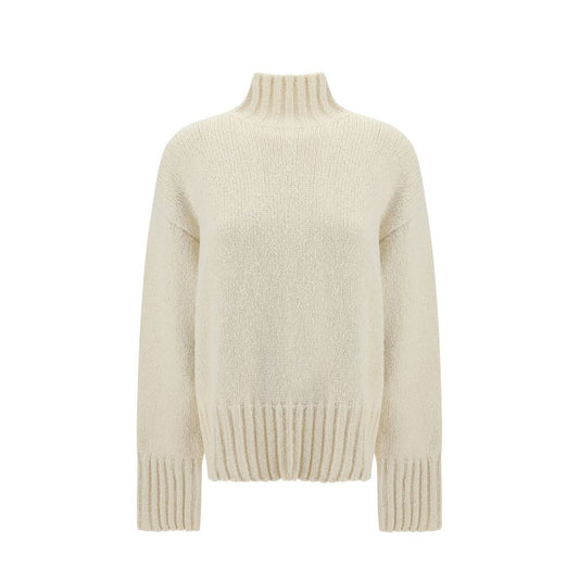 Jil Sander White Silk Sweatshirt for Women