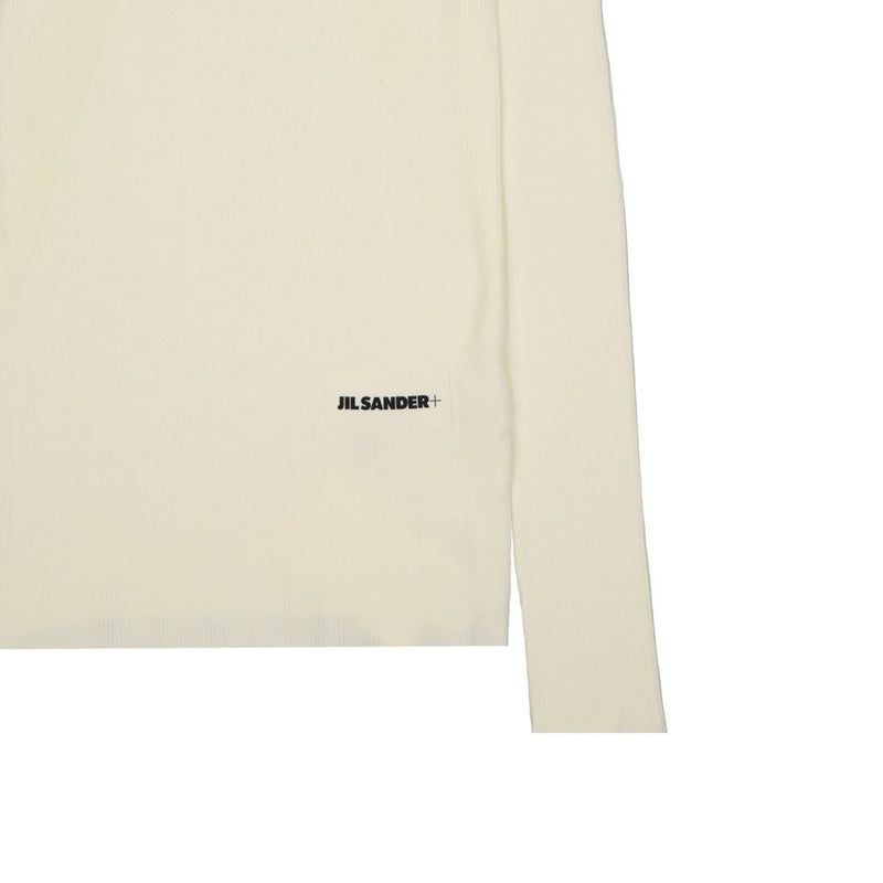 Jil Sander Women's White Cotton Sweatshirt