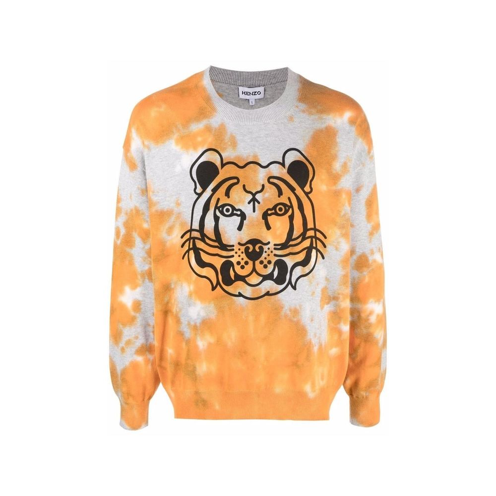 Sweat-shirt Kenzo en coton orange