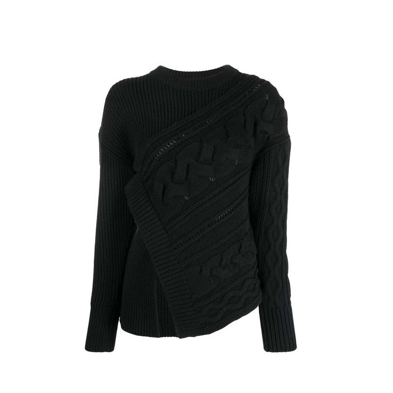 Alexander McQueen Black Wool Sweatshirt for Women