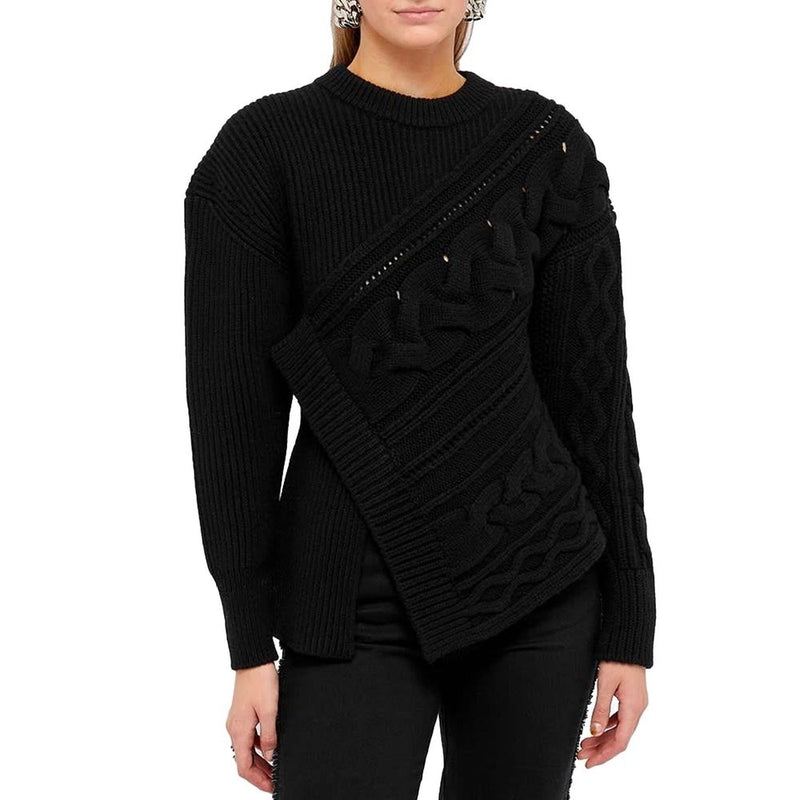 Alexander McQueen Black Wool Sweatshirt for Women