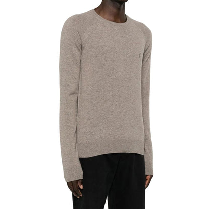 Pull en cachemire marron Saint Laurent