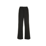 Maison Margiela Black Viscose Casual Pants for Women
