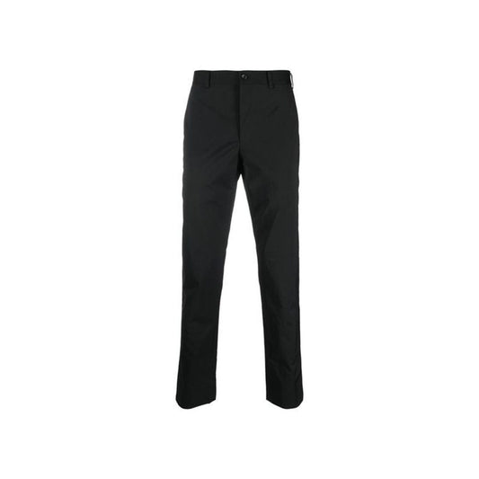 Comme Des Garçons Zwarte Casual Nylonbroek