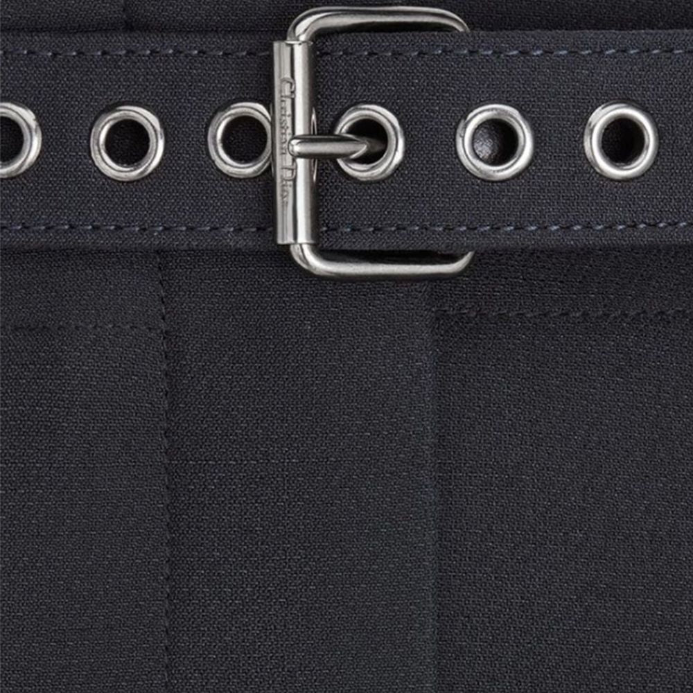 Dior Black Wool Casual Pants for Women