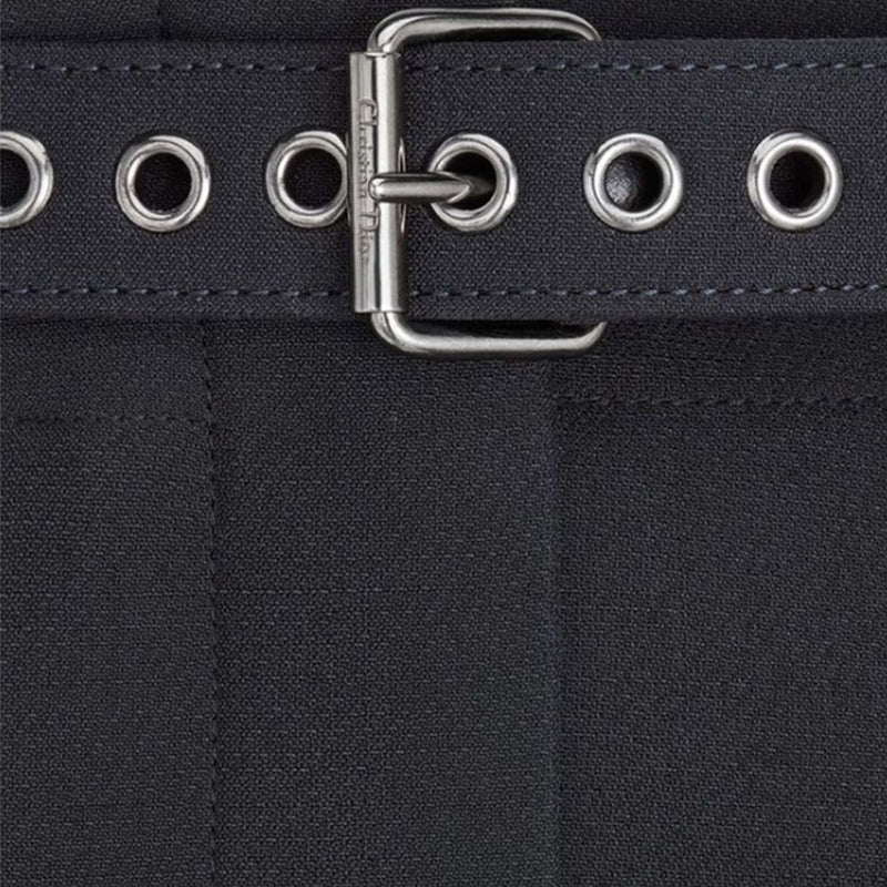 Dior Black Wool Casual Pants for Women