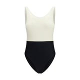 Ami Paris Multicolor Polyamide One-Piece Swimsuit