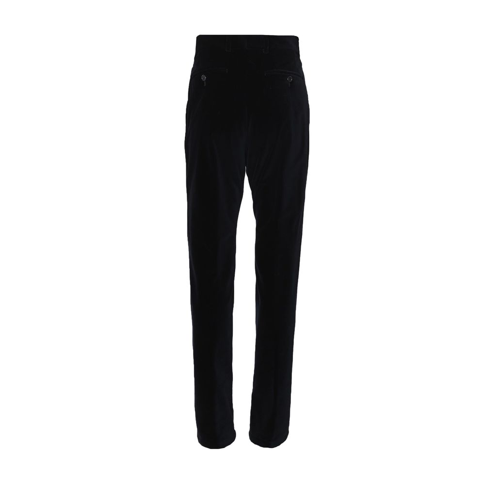Pantalon décontracté Dolce & Gabbana en coton noir