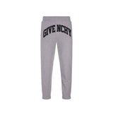 Givenchy Gray Cotton Joggers for Men - Stylish Sportswear