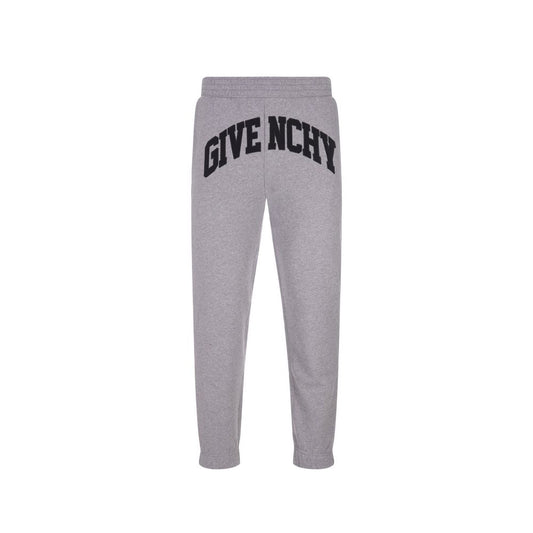Givenchy Gray Cotton Joggers for Men - Stylish Sportswear