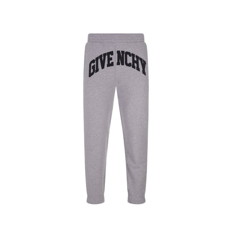 Givenchy Gray Cotton Joggers for Men - Stylish Sportswear