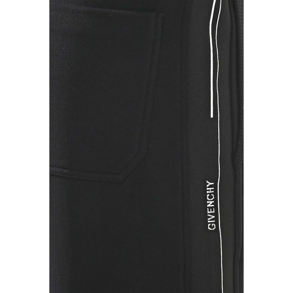 Givenchy Black Cotton Joggers - Stylish Comfort for Men