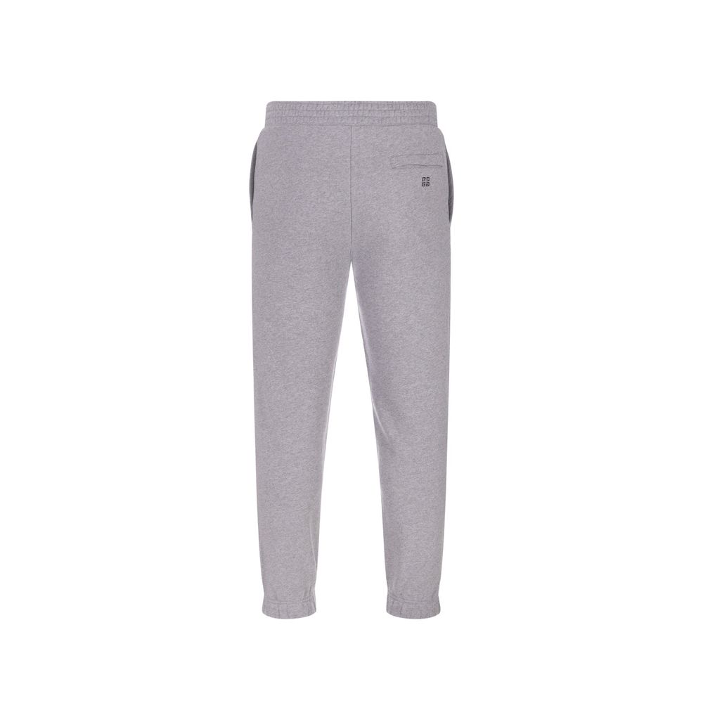 Givenchy Gray Cotton Joggers for Men - Stylish Sportswear