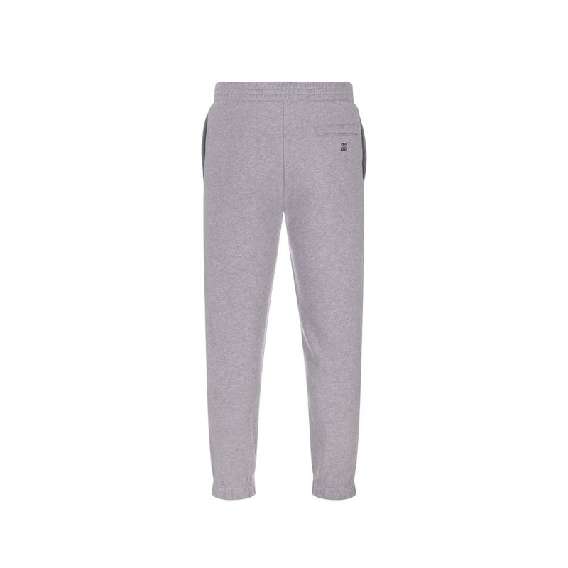 Givenchy Gray Cotton Joggers for Men - Stylish Sportswear