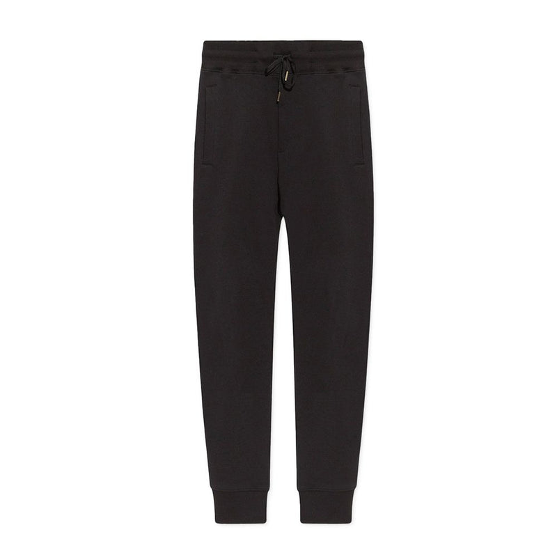 Versace Jeans Black Cotton Joggers for Men