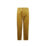 Pantalon décontracté en coton bicolore Prada