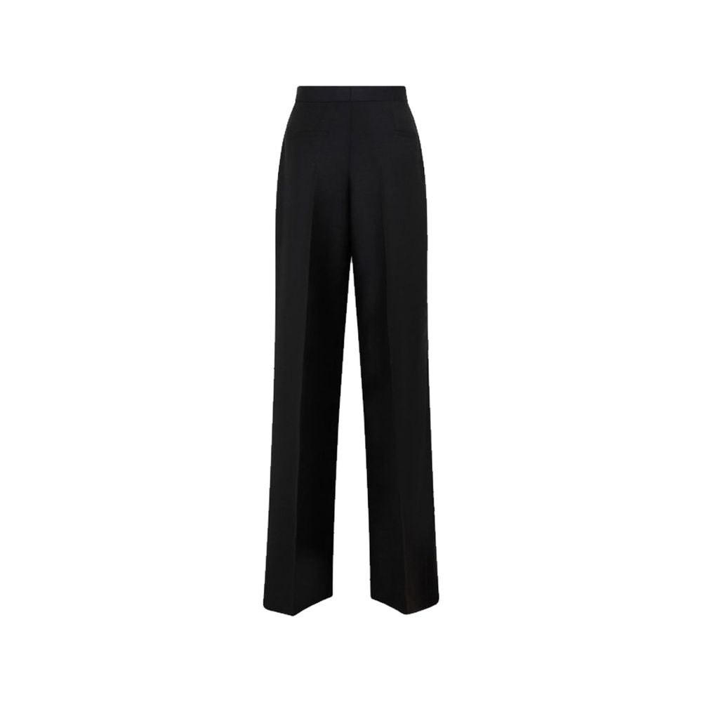 Prada Black Mohair Casual Pants for Women