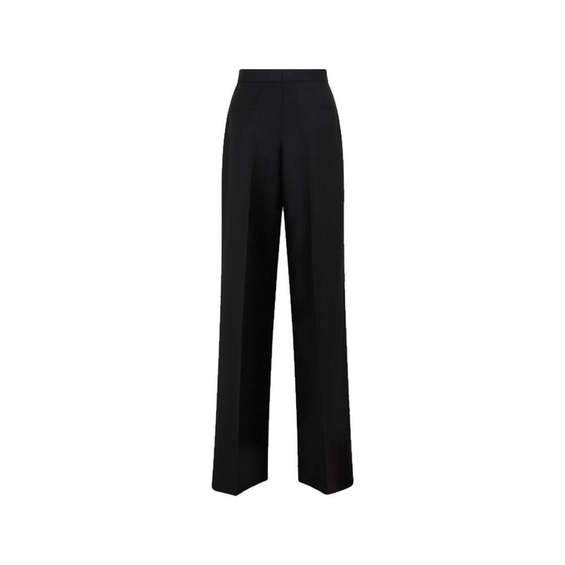 Prada Black Mohair Casual Pants for Women