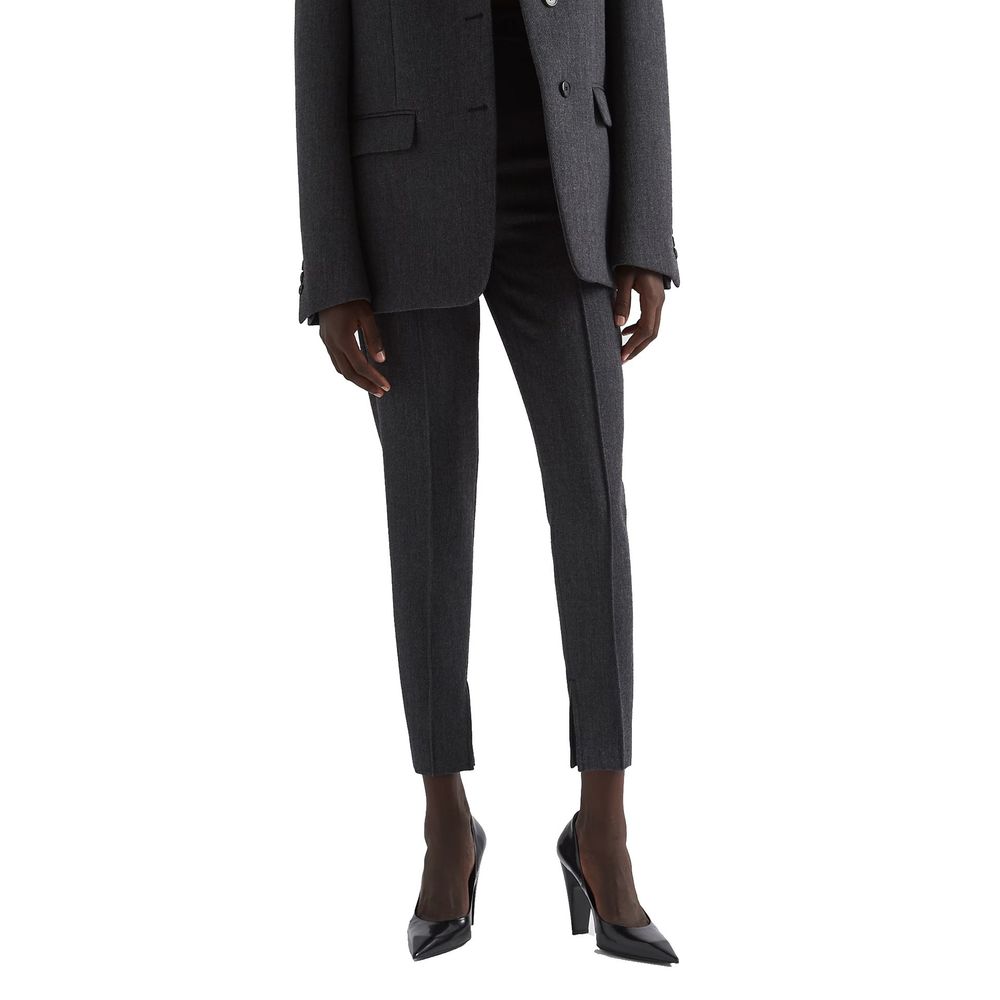 Pantalon de Costume Femme Prada Gris en Élasthanne